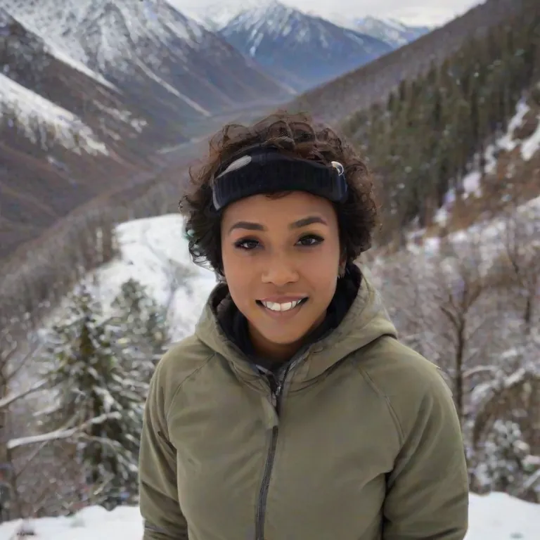 Skiing on a mountain is like being in a white desert. I'm just trying not to fall and still look cool. #skiinlife #south