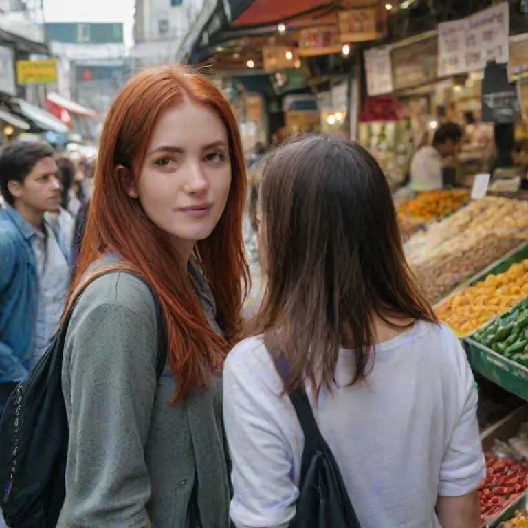 Wandering through the bustling market with Khadija, lost in the chaos of colors and smells. #CanadianVibes #MarketMagic