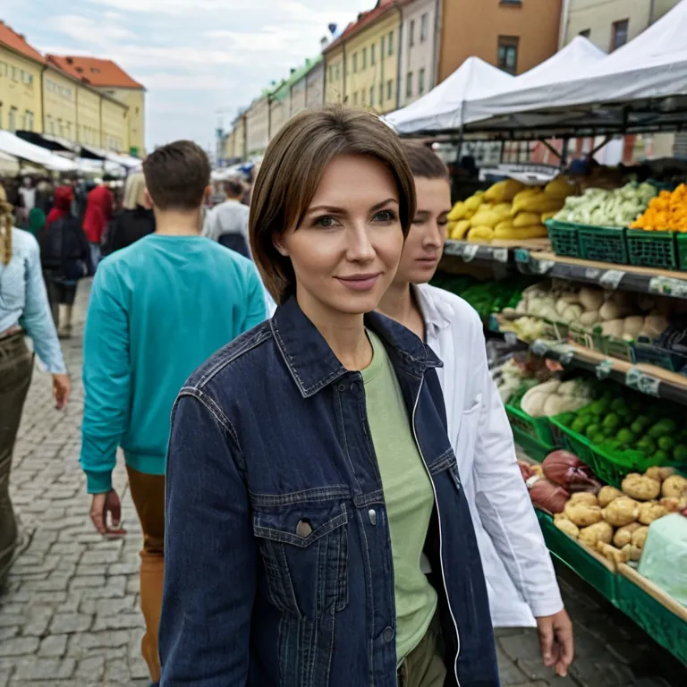 Wandering the market with Iradukunda like we're searching for something more interesting than food. We’re not lost, just
