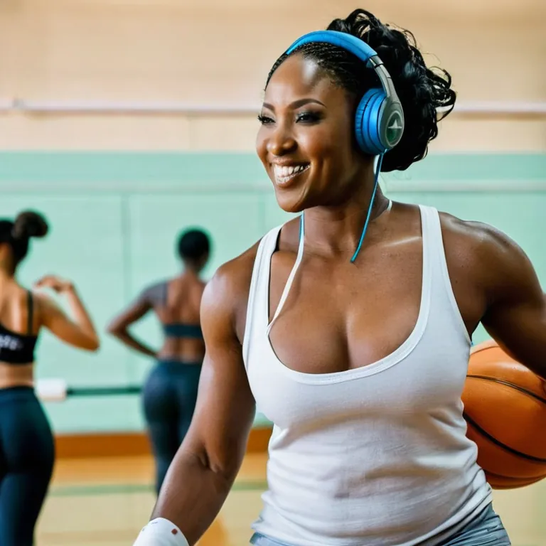 Ce matin, j'ai fait une séance de danse après mon entraînement de basket. La musique me donne toujours ce sentiment d'li