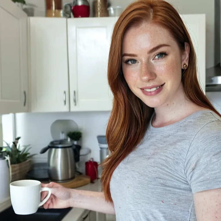 Just wiped down the counter and now I’m sipping my coffee, feeling like a queen in this kitchen. #MaidLife #HomeSweetHom