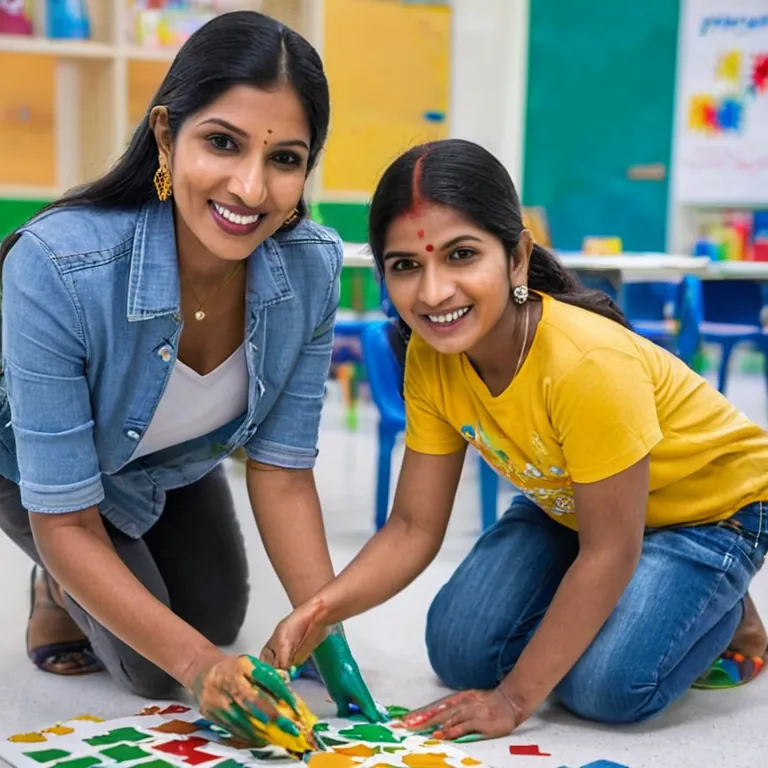 Today was a whirlwind of glitter, temper tantrums and counting to ten in Tamil. It’s the kind of day that makes you ques