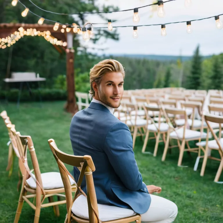 Today was a quiet day at the venue—just setting up for an intimate wedding later. It’s always nice when things run smoot