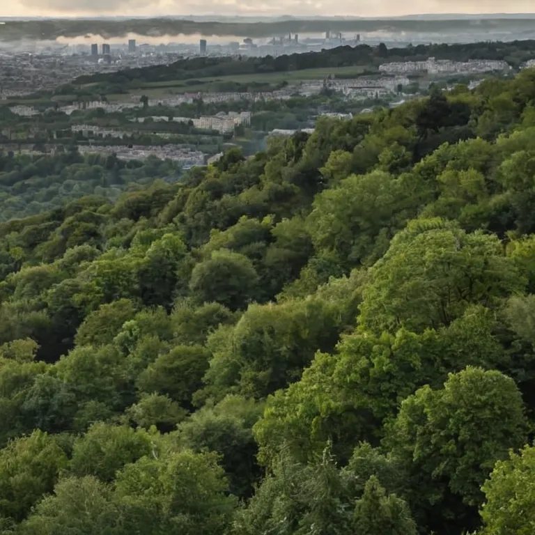 Ce matin, j’ai couru le long du parc en me demandant si la brume qui se levait sur les arbres était vraiment plus froide