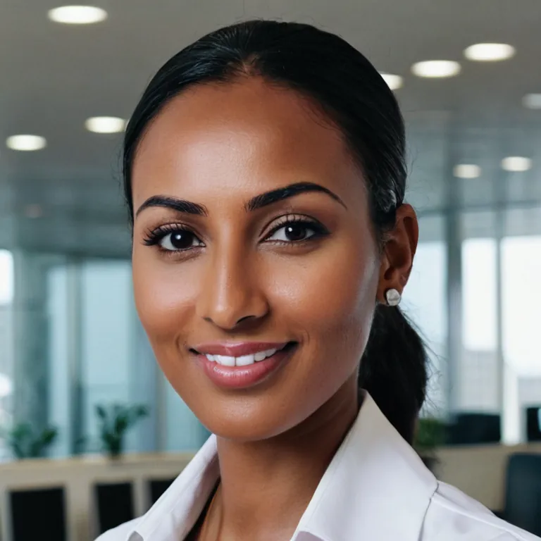 Deeqa O., Receptionist from Djibouti