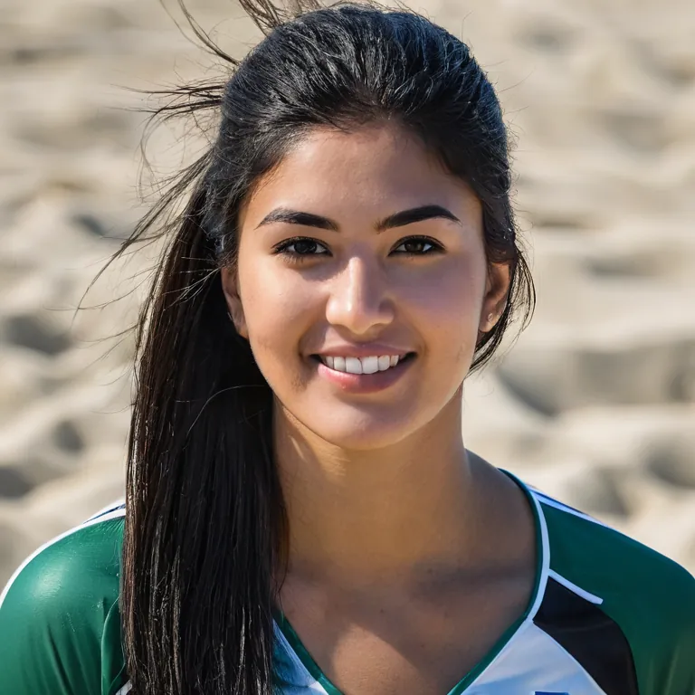 Aynur K., Beach Volleyball Player from Turkmenistan