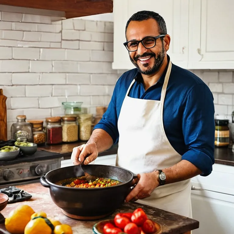 Today was a quiet day in Casablanca, cooking simple tagine for my family. Sometimes the best moments are the ones that d