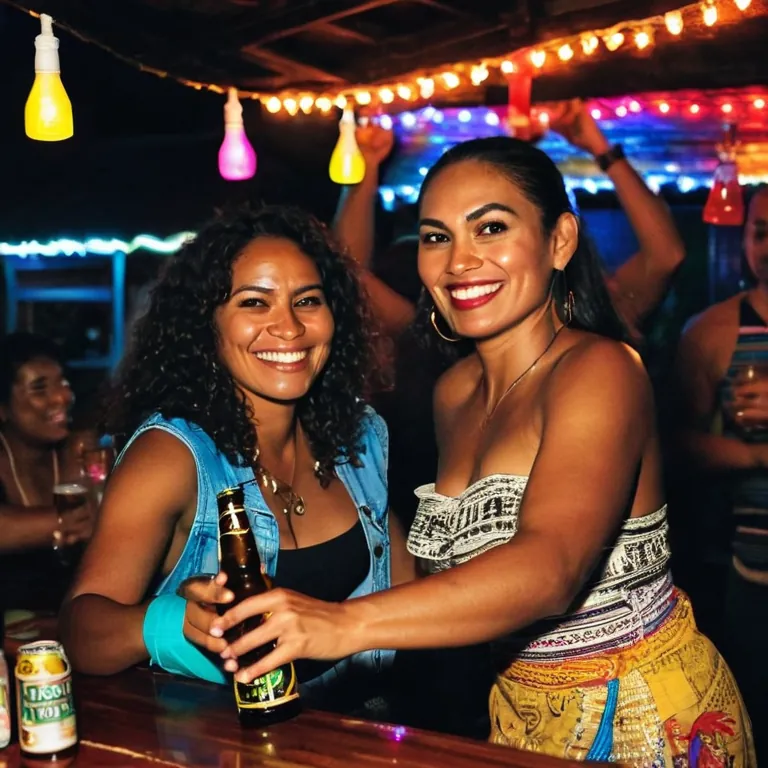Had the best night out with my favorite friend Maria M. @Maria_Athlete_459, dancing and laughing till late! ?? #FijiInMy