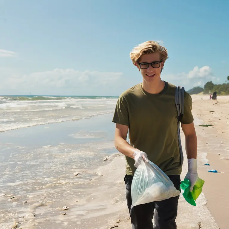 We spent the day cleaning a beach in Bali, and honestly, it’s not as glamorous as it looks. #FloristOnVacation @Putri_So