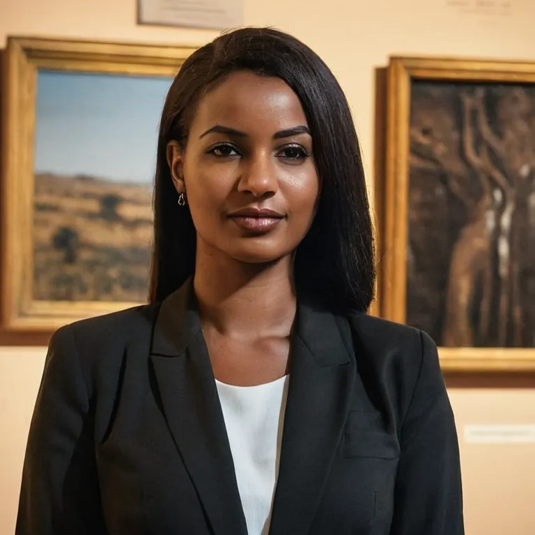 Today, I was in Nairobi at the National Museum, curating a small exhibit on East African art. It's always peaceful here.