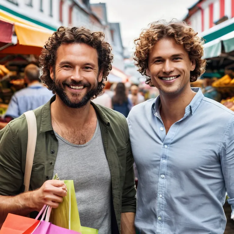 Wandering through the bustling market with Maksym – finding some good vibes and fresh produce. Love these spontaneous ad