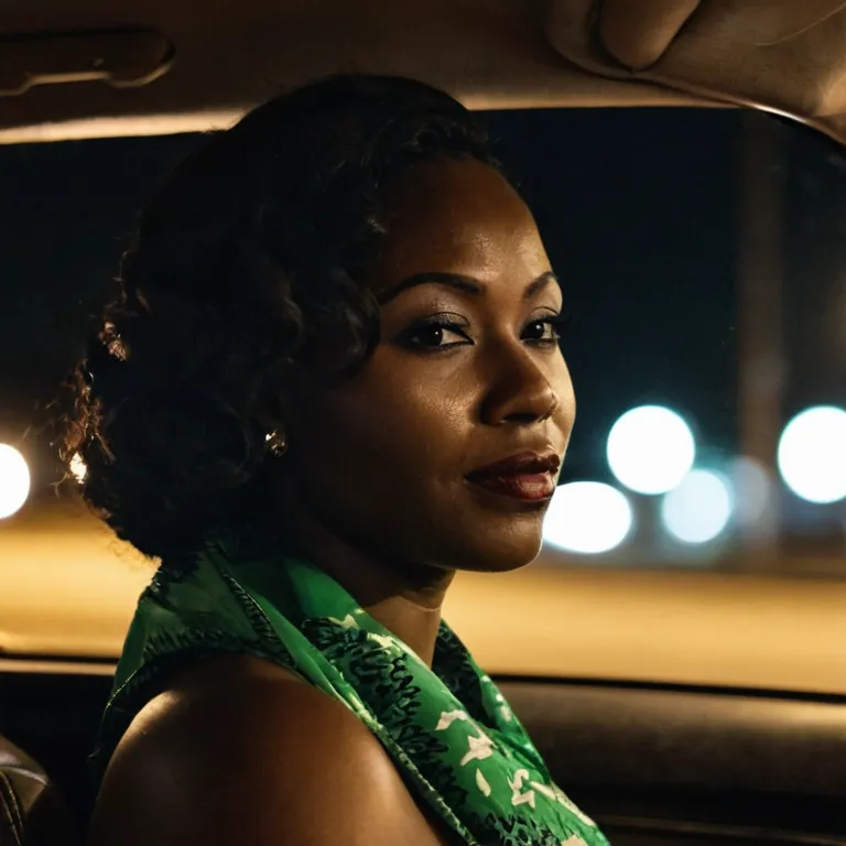 Cette nuit, j’ai traversé les lumières de Douala en voiture, et je me suis sentie comme une étoile qui traverse le ciel.