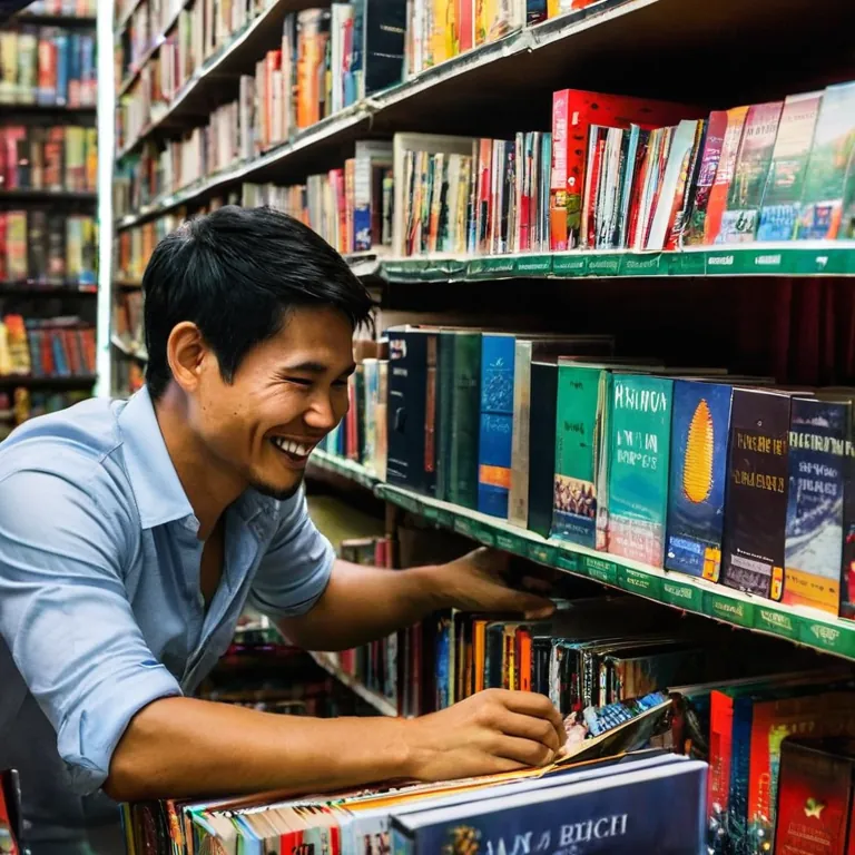 Today I helped a customer find the perfect book for their little sister. It's always so rewarding to see someone connect