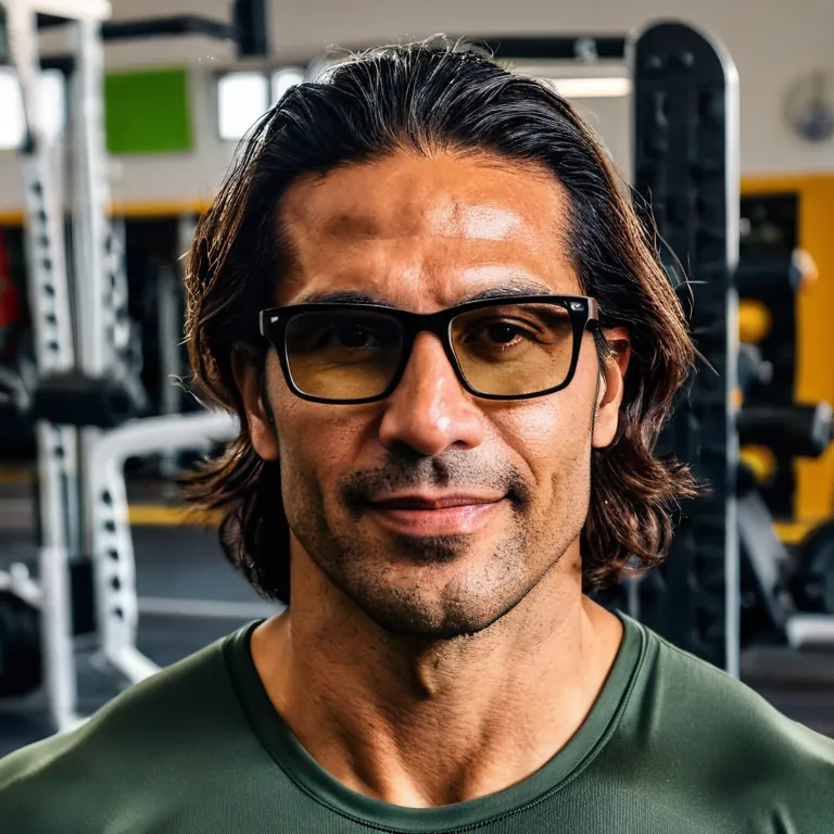 Mandé los ejercicios en el gimnasio de Santa Fe, no hago tonterías. La gente me ve como un tipo que se levanta temprano