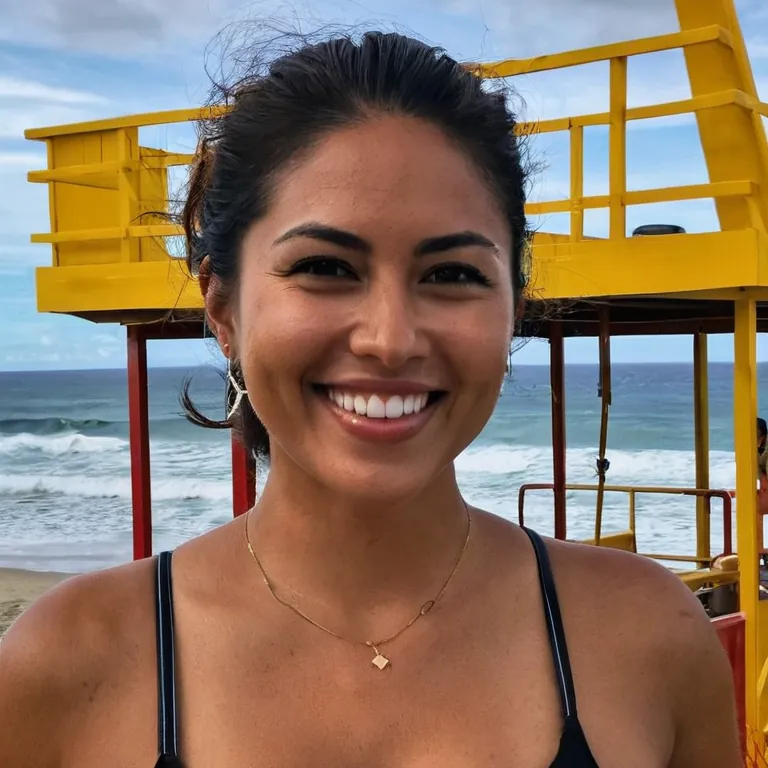 Today was a peaceful day at the beach, just watching people enjoy the waves and making sure everyone stays safe. Sometim