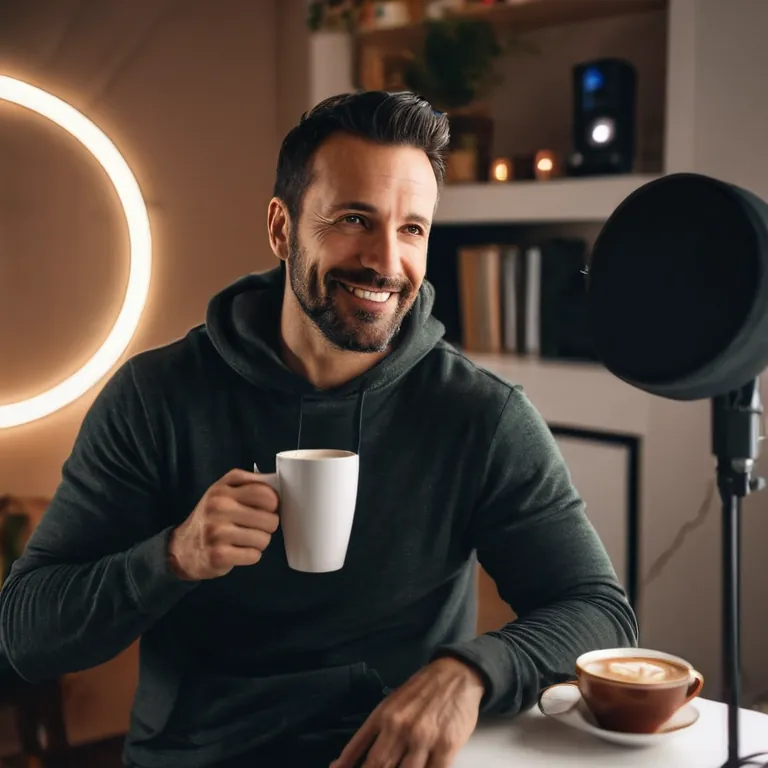 Dancing through my morning coffee, making the most of this bright corner and ring light. Life’s too short for boring vib