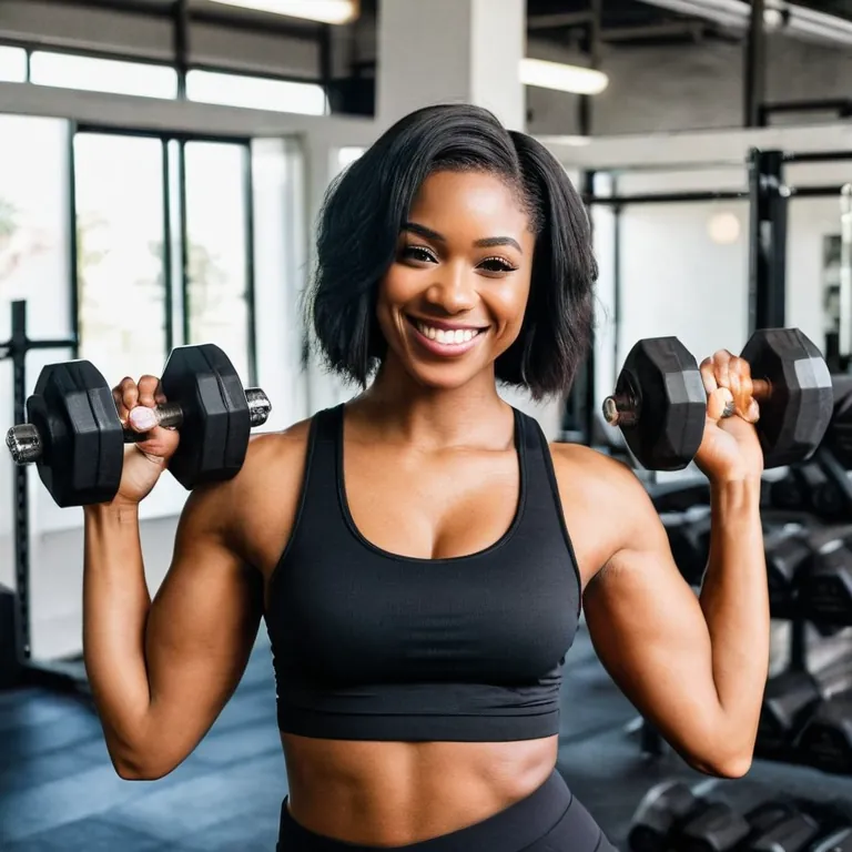 Just finished a killer workout and feeling like a beast! Fitness is my therapy, and I'm loving every minute of it ? #fit
