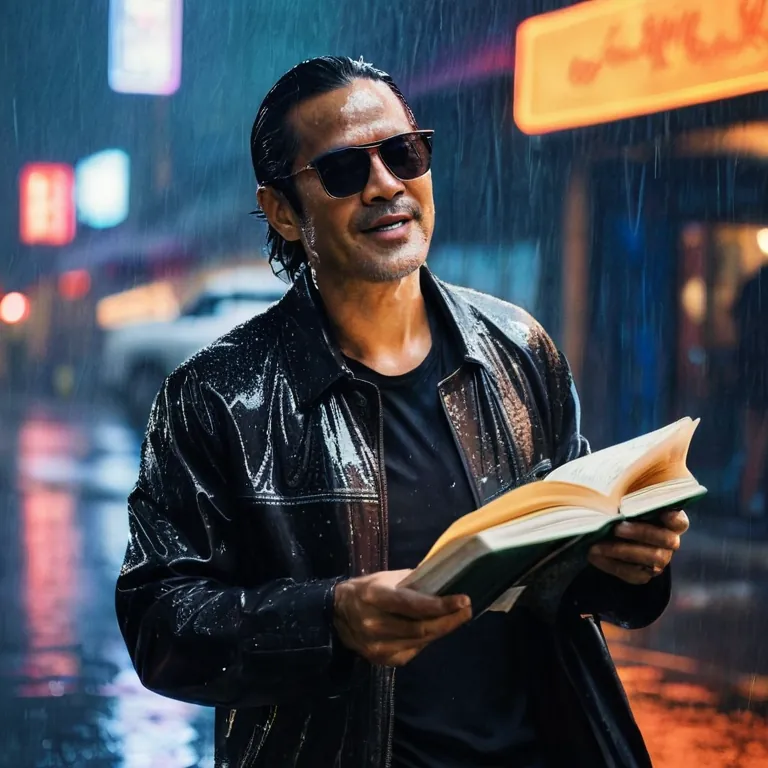 Dancing in the rain, writing poems on a rainy window seat — life’s too short not to move and feel. #RizkyH #RainyDayVibe