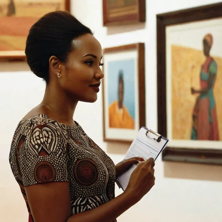 Today, I was in Nairobi at the National Museum, curating a small exhibit on East African art. It's always peaceful here.