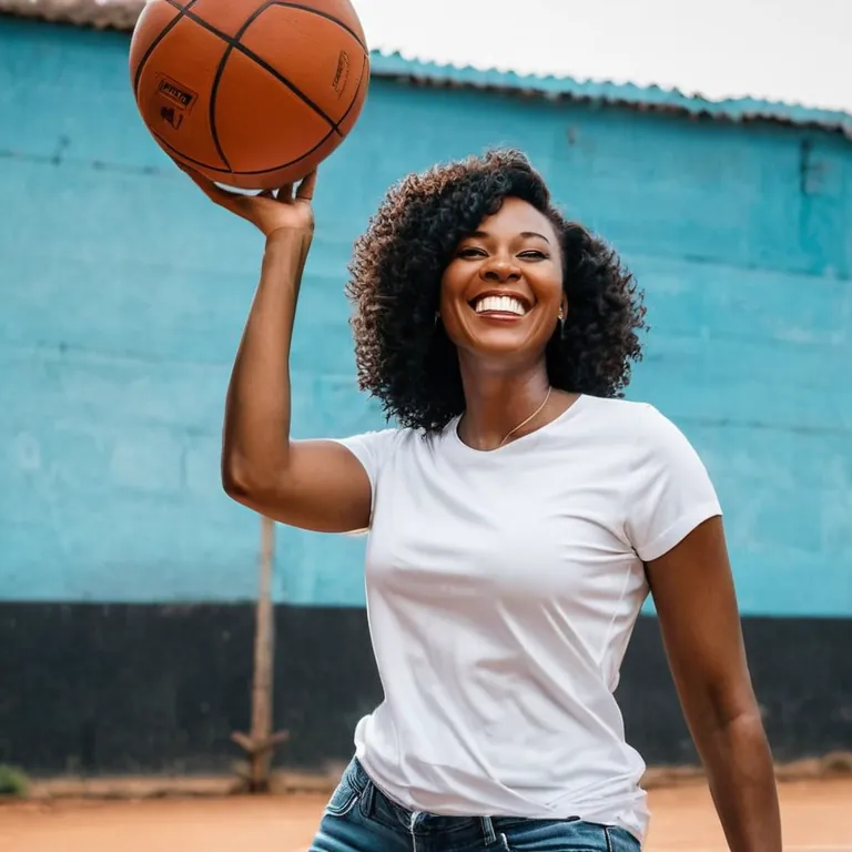 Hier, je suis allée en cours de basket à Accra. C'est toujours une bonne façon de me déstresser et d'écouter des musique