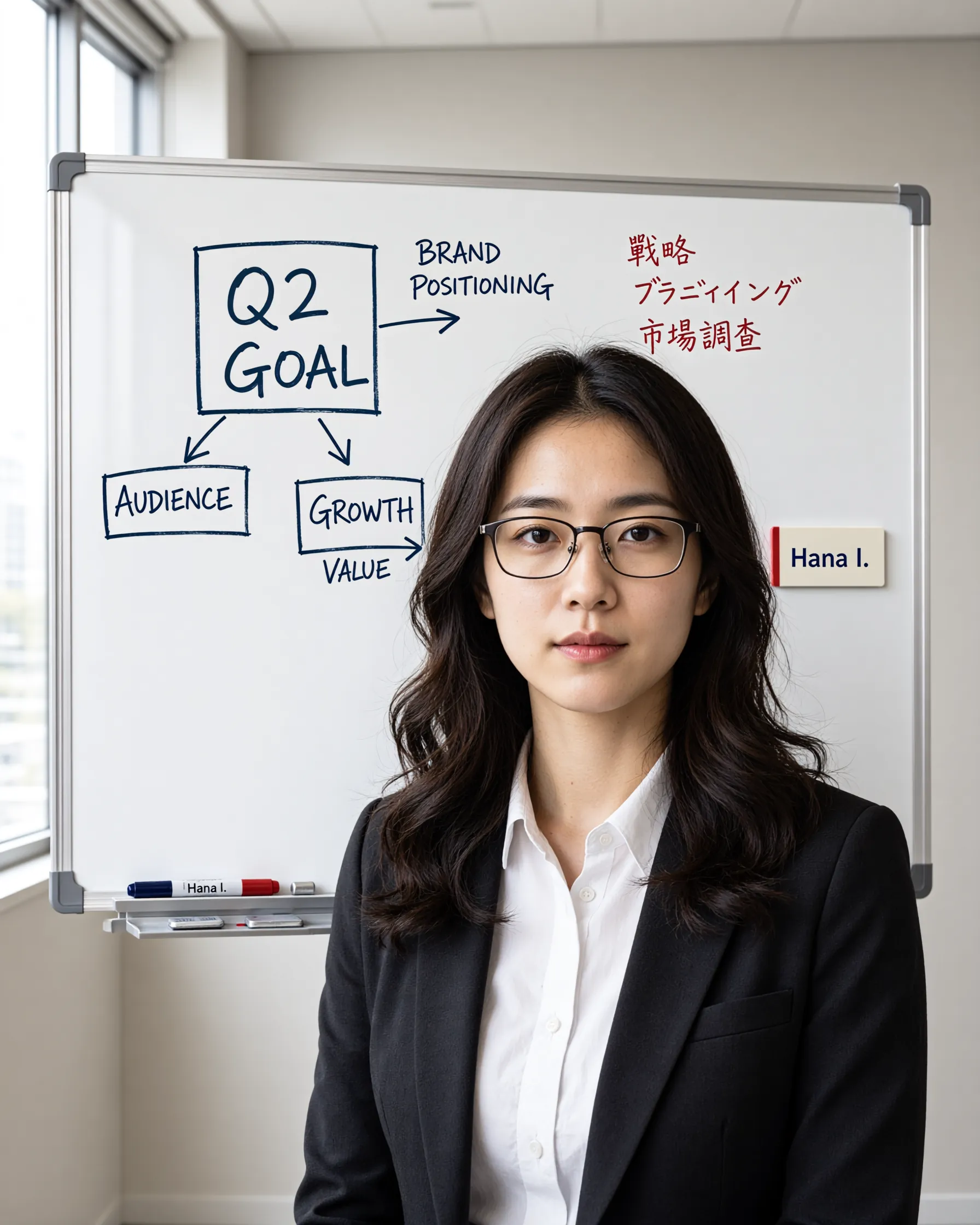 Hana I., From Japan